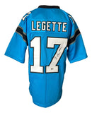 Xavier Legette Carolina Signed Blue Football Jersey BAS - Sports Integrity