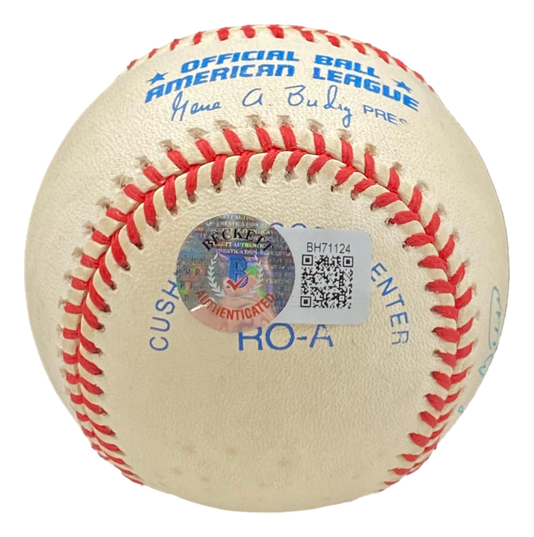 Yogi Berra JSA Cert Autograph American League Signed Baseball 3