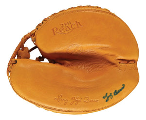 Yogi Berra New York Yankees Signed Vintage Reach Catchers Glove PSA Hologram - Sports Integrity