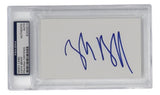 Zach Braff Scrubs Signed Slabbed 3x5 Index Card PSA/DNA - Sports Integrity