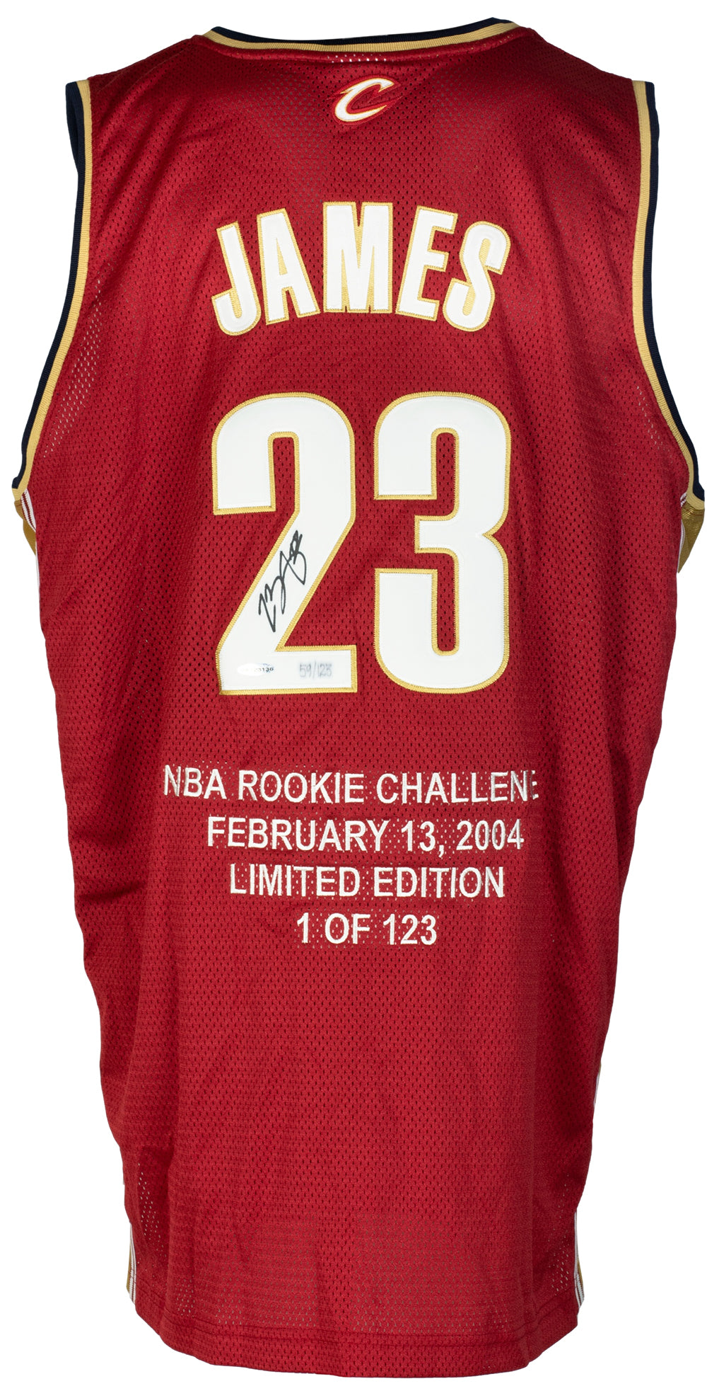 LeBron James Rookie Signed Cleveland Cavaliers Basketball Jersey UDA –  Sports Integrity